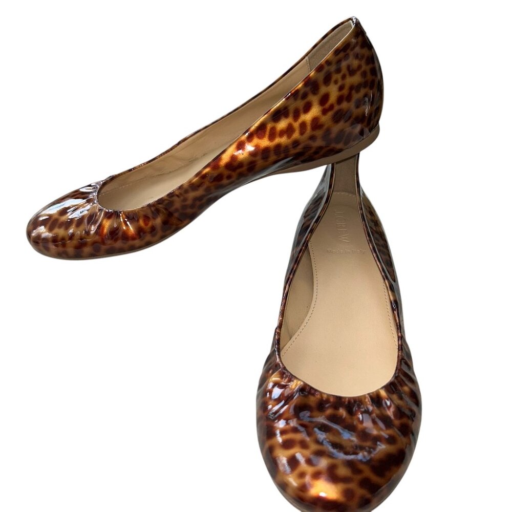 J. Crew Leopard Print Flats